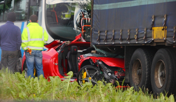 Uništio Ferrari 458 Italia 2 sata posle kupovine