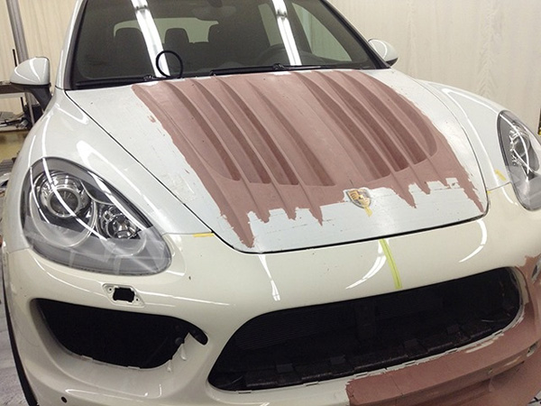 Wald International brusi Porsche Cayenne - Fotografije iz proizvodnje