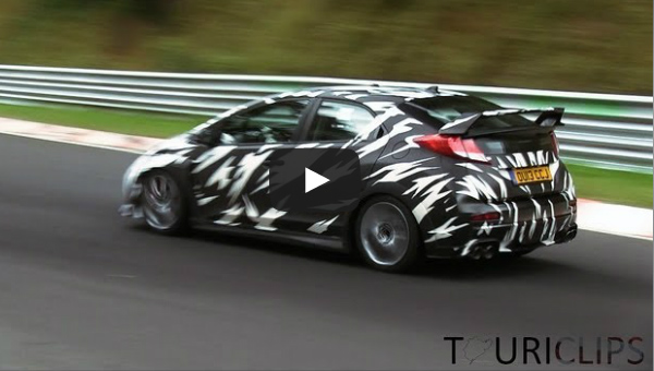 Video: Honda Civic Type R već brusi asfalt na Nurburgringu