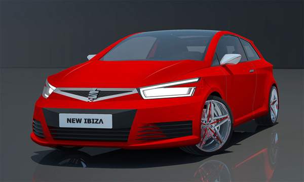 Seat Ibiza Cupra: prve skice