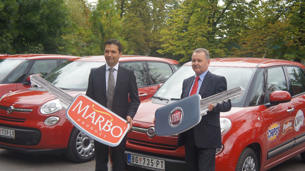 Marbo Product nabavlja 111 vozila iz ponude Fiat Automobili Srbija