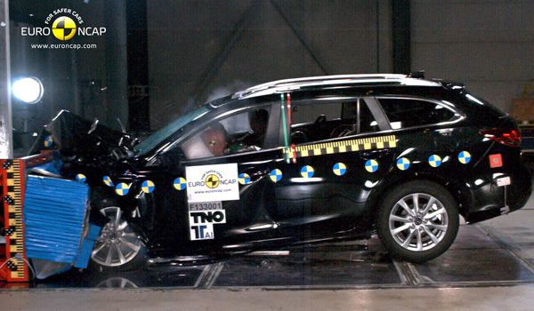 Pet Euro NCAP zvezdica za Mazdu6 