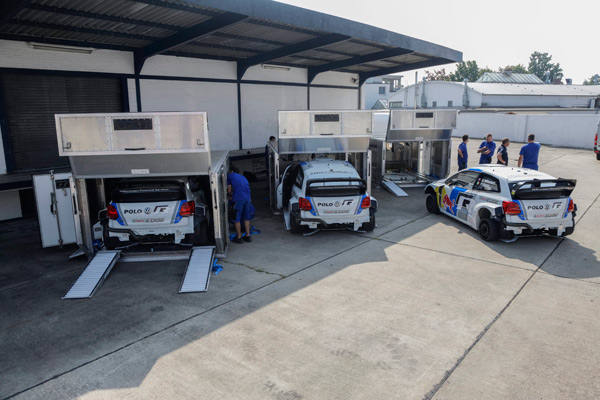 WRC - Logistika VW Motorsporta u brojkama + FOTO