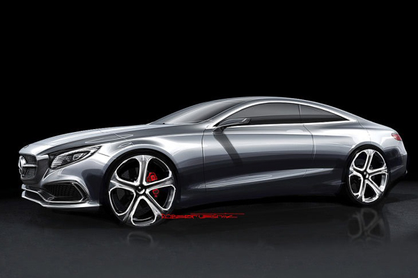 Mercedes-Benz S Coupe na (ne)zvaničnim skicama