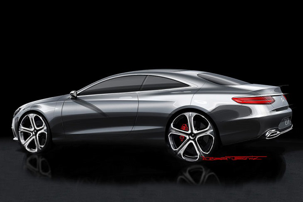 Mercedes-Benz S Coupe na (ne)zvaničnim skicama