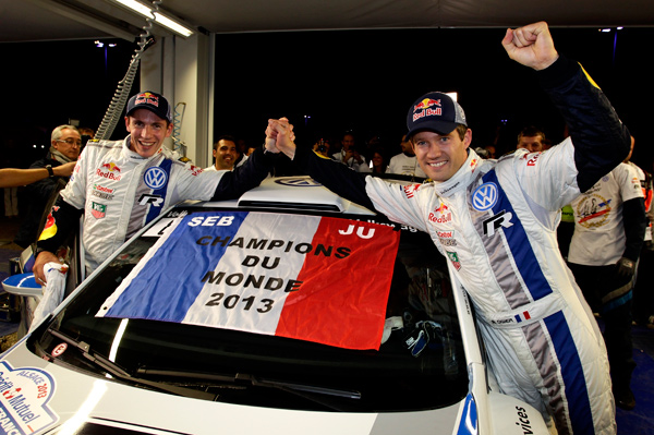 WRC: Sebastien Ogier - Svetski reli šampion 2013 + FOTO