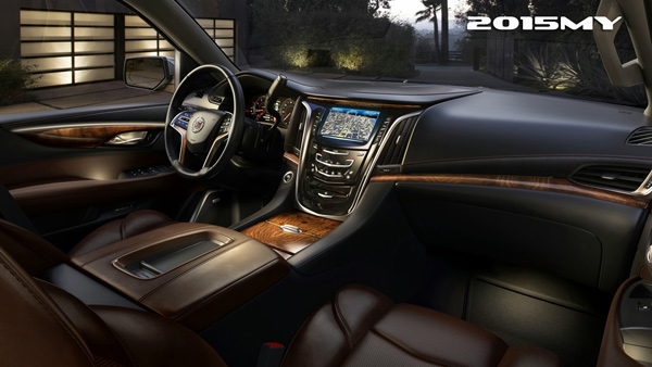 Cadillac Escalade 2015 - Prvi pogled na enterijer