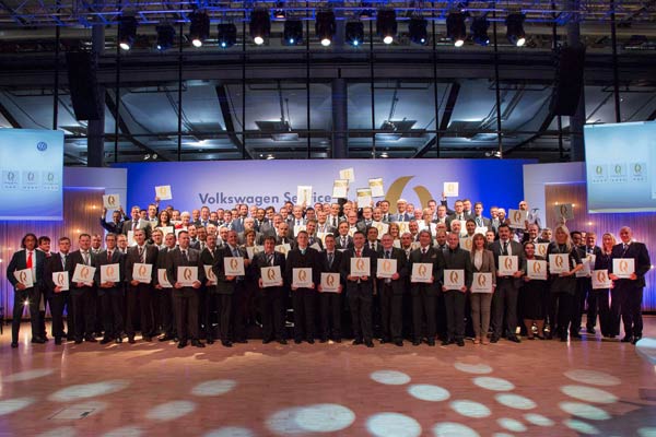 Volkswagen Service Quality Award 2013