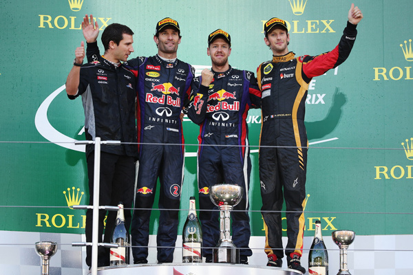 F1 VN Japana 2013 - Vettel zabeležio peti trijumf zaredom