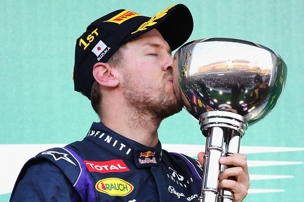 F1 VN Japana 2013 - Vettel zabeležio peti trijumf zaredom