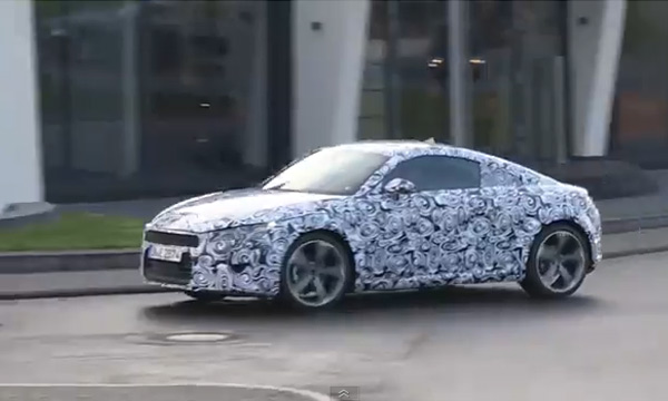 Video: Audi TT (2014) trenira na Nürburgringu