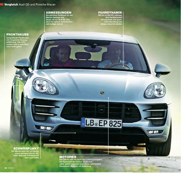 Porsche Macan na novim fotografijama