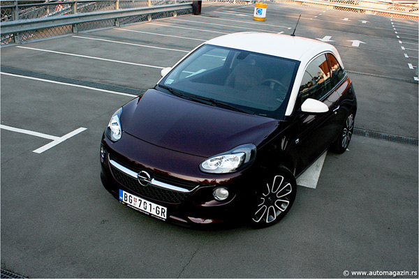 Testirali smo: Opel Adam 1.4 Twinport Ecotec