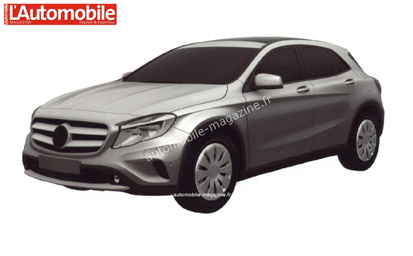 Mercedes-Benz GLA 180 CDI: Otkriven izgled bazne verzije