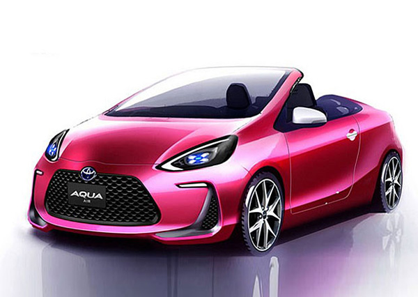 Toyota Aqua Air: Koncept hibridnog Yarisa bez krova