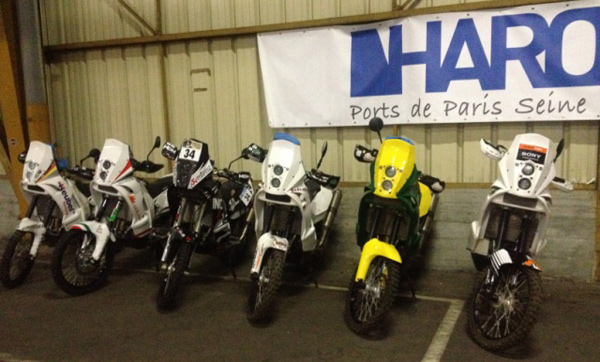 Dakar 2013 - Gabor Saghmeister sa startnim brojem 72