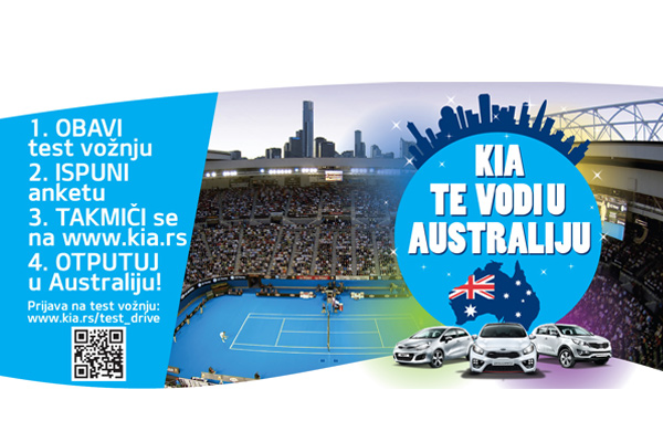 Kia te vodi u Australiju