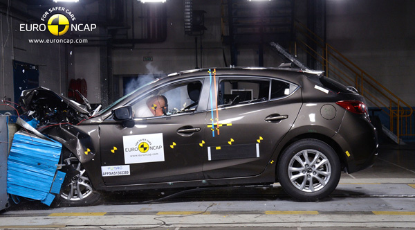 Pet Euro NCAP zvezdica za potpuno novu Mazdu3