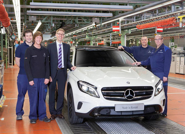 Mercedes-Benz pokrenuo serijsku proizvodnju modela GLA