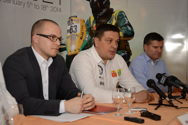 Gabor Sagmajster spreman za Dakar reli 2014