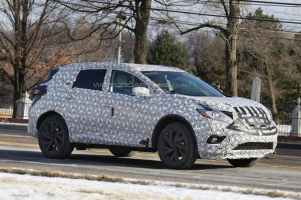Nissan testira novi Murano - Špijunske fotografije