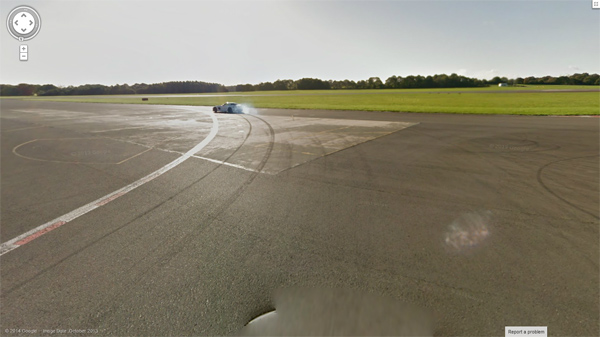 Google Street View snimio Stiga na Top Gear stazi + foto