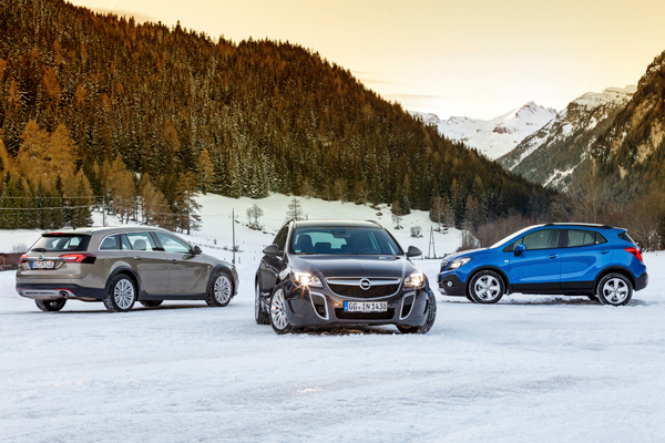 Opel 4x4: Inteligentni sistemi vožnje sa pogonom na sva četitri točka 