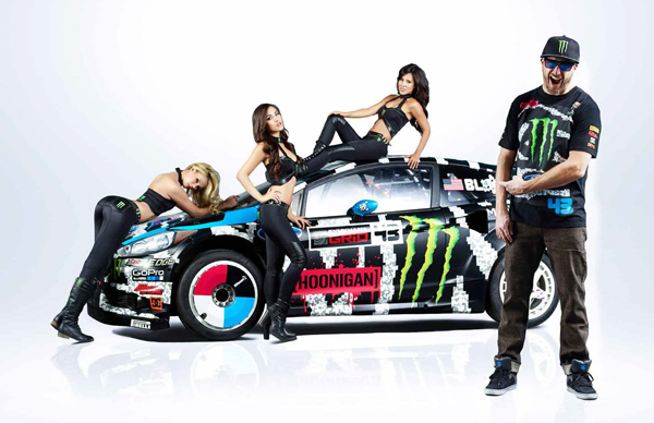 Ken Block spreman za akciju u 2014. godini
