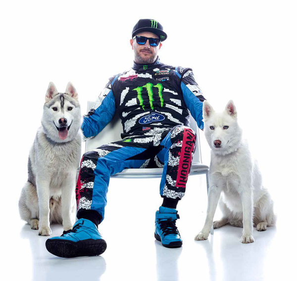 Ken Block spreman za akciju u 2014. godini
