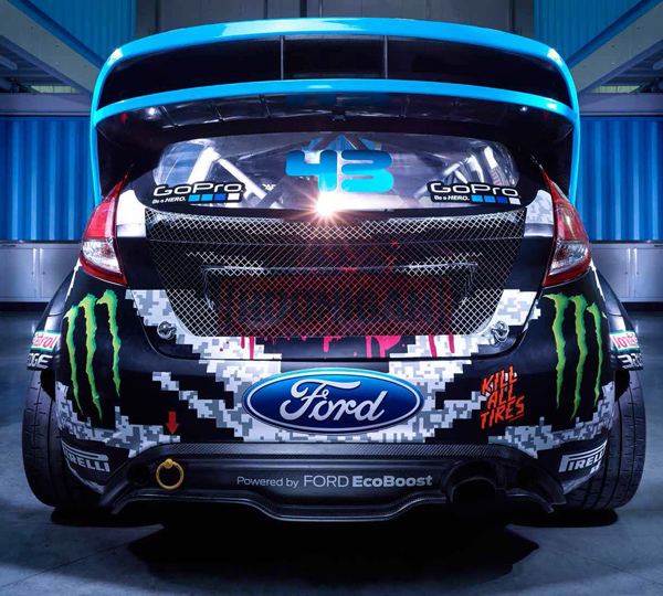 Ken Block spreman za akciju u 2014. godini