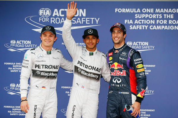 Formula 1 - Hamilton startuje sa pole pozicije na VN Australije 2014