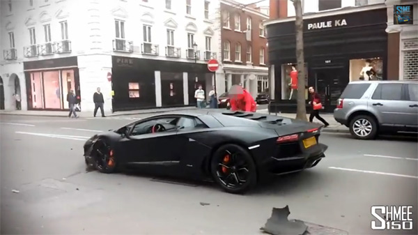 U udesu uništen Lamborghini Aventador + VIDEO