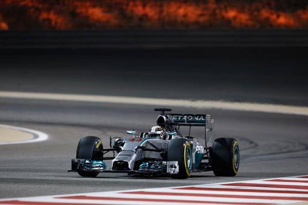 F1 VN Bahreina 2014 - Hamilton pobednik, Perez na podijumu