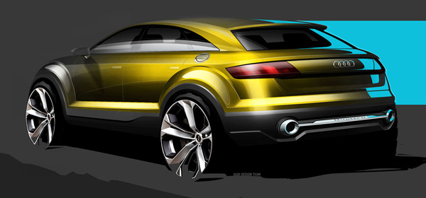 Audi Q4 Concept - Odgovor na BMW X4 na prvim skicama