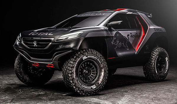 Peugeot 2008 DKR (2015): metarski točkovi i 2WD pogon