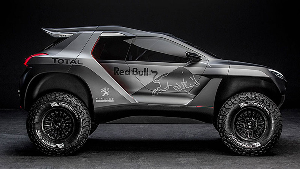 Peugeot 2008 DKR (2015): metarski točkovi i 2WD pogon