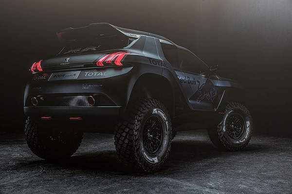 Peugeot 2008 DKR (2015): metarski točkovi i 2WD pogon