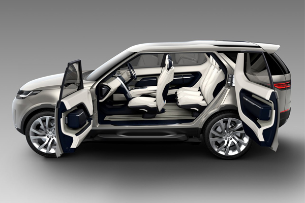 Land Rover Discovery Vision Concept - laseri i daljinsko upravljanje