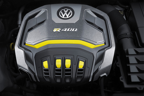 Volkswagen Golf R 400: žuta snaga