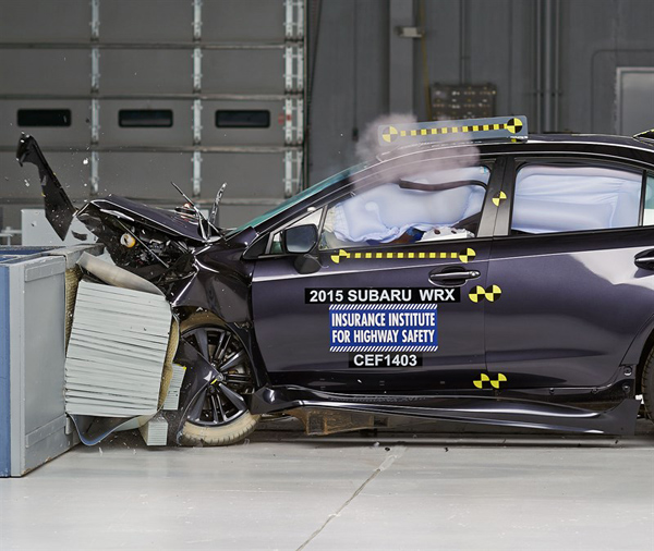 Novi Subaru WRX ima iza sebe test IIHS (foto + video)