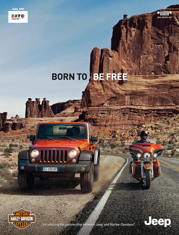 Jeep i Harley Davidson voze zajedno 