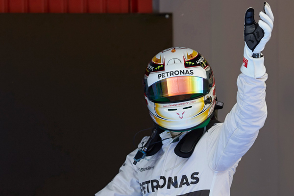 F1 VN Španije - Mercedes neuhvatljiv: Pole position za Hamiltona!