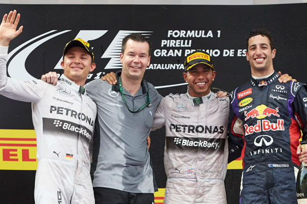 VN Španije - Double Mercedesa, Hamiltonu pobeda