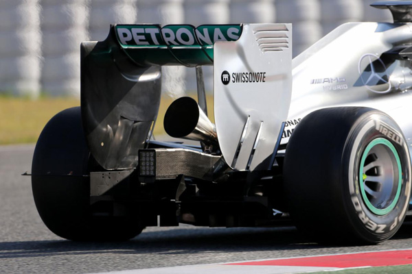 F1 - Mercedes instalirao trubu na svoj bolid