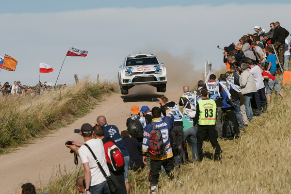 Rally Poland 2014 - Volkswagen caruje