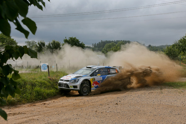 Rally Poland 2014 - Volkswagen caruje