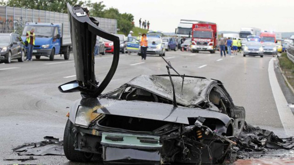 Tragična nesreća u Lamborghini Murcielagu u Nemačkoj