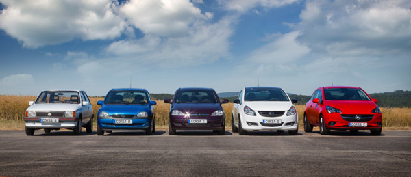 Opel Corsa: Priča o uspehu u pet činova