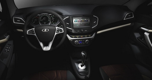 Lada Vesta - otkriven enterijer!