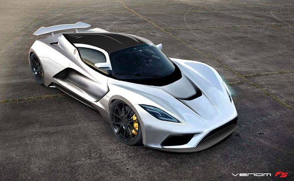 Hennessey Venom F5 - 1.400 KS i 465 km/h!